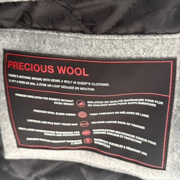 MEN'S MOOSE KNUCKLES WOOL JACKET - Picture 6 of 8